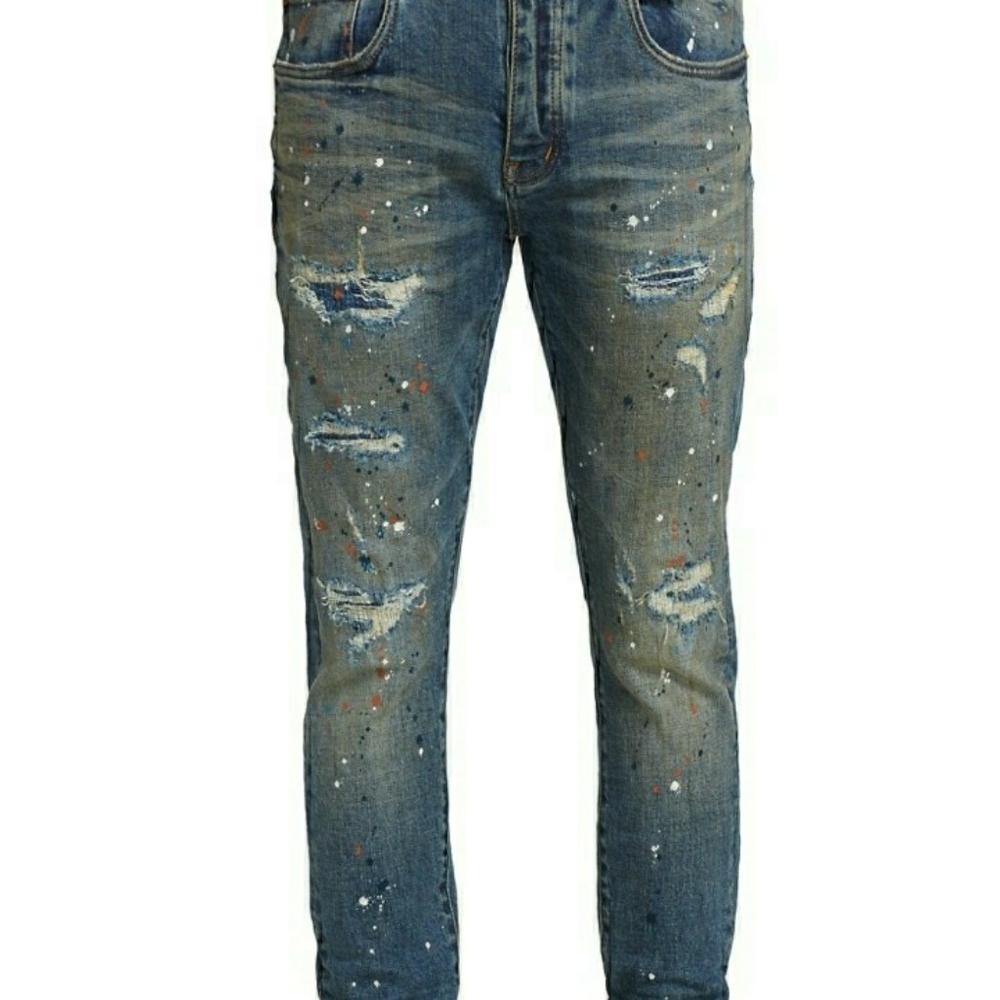 Purple label skinny jeans